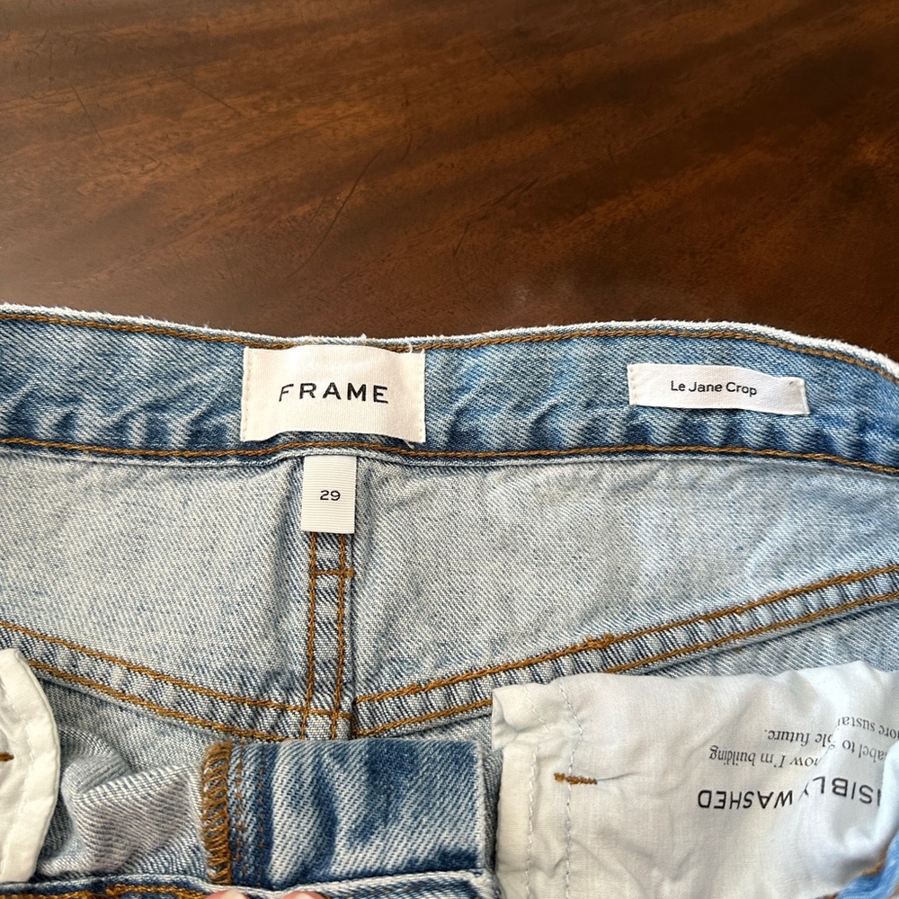 Frame Le Jane Crop Denim Jeans